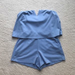 Baby blue Aqua romper
